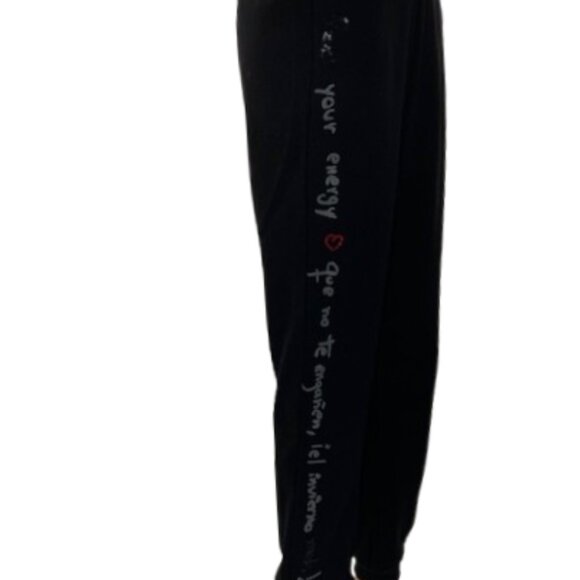 Desigual Black Joggers - Picture 3 of 7